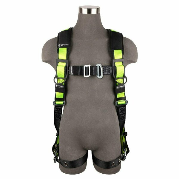 Safewaze PRO Full Body Harness: 1D, MB Chest, FD, TB Legs FS185-FD